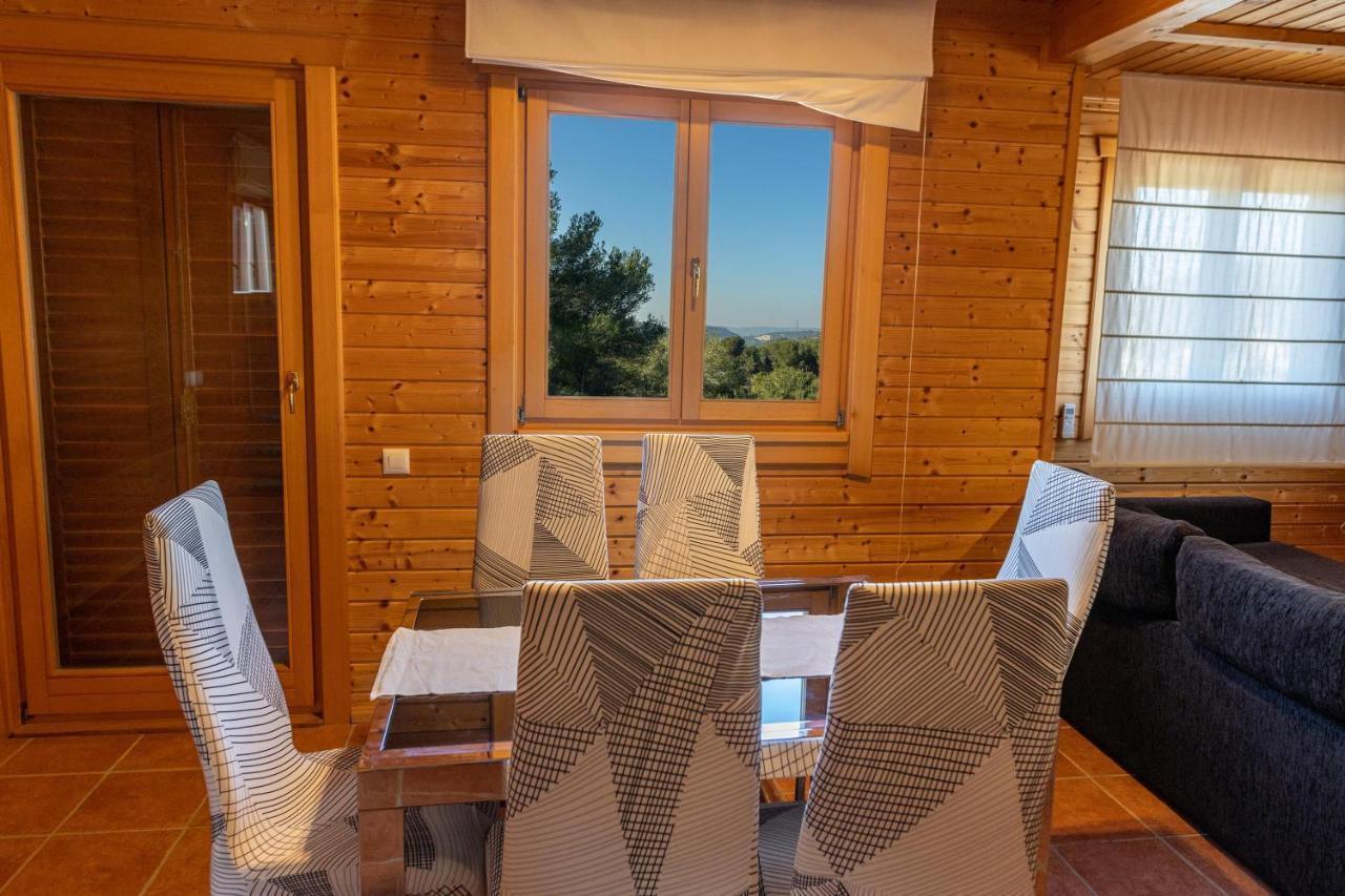 Casa De Madera En Calafell Villa Exteriör bild