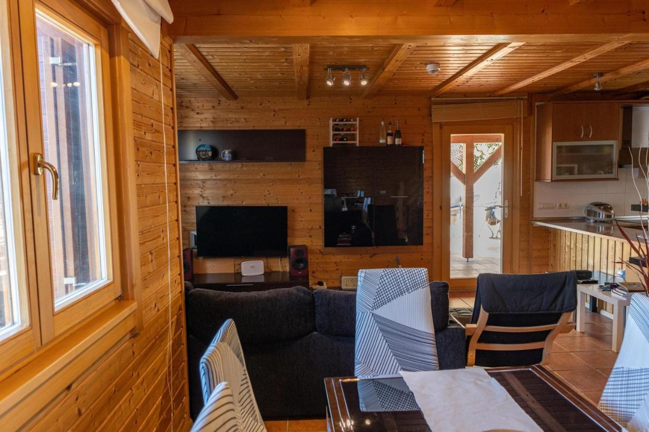 Casa De Madera En Calafell Villa Exteriör bild