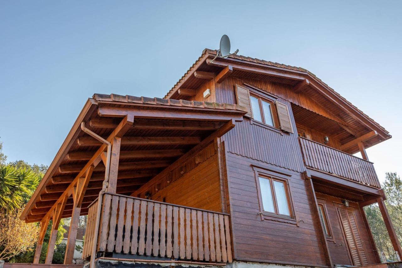 Casa De Madera En Calafell Villa Exteriör bild