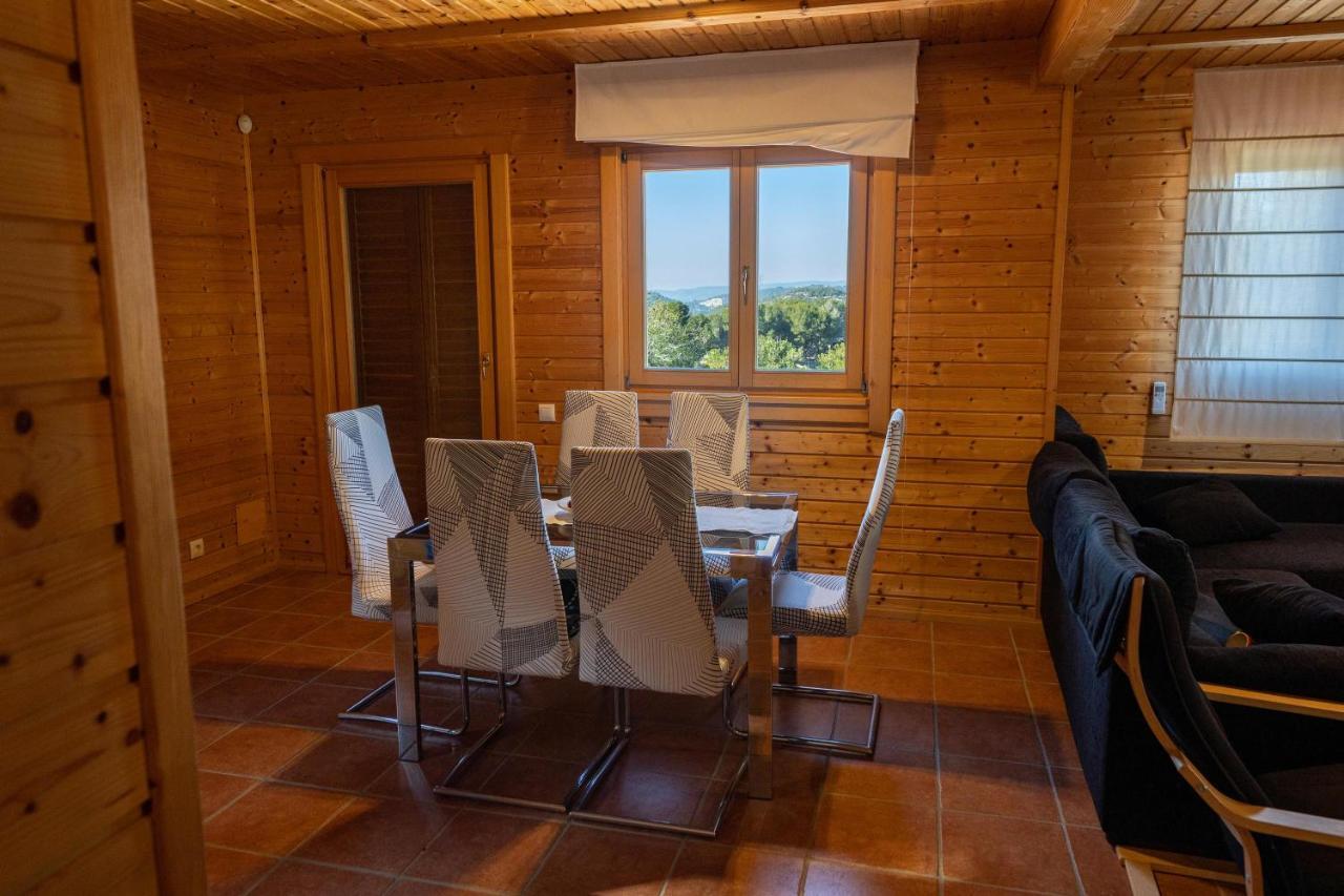 Casa De Madera En Calafell Villa Exteriör bild