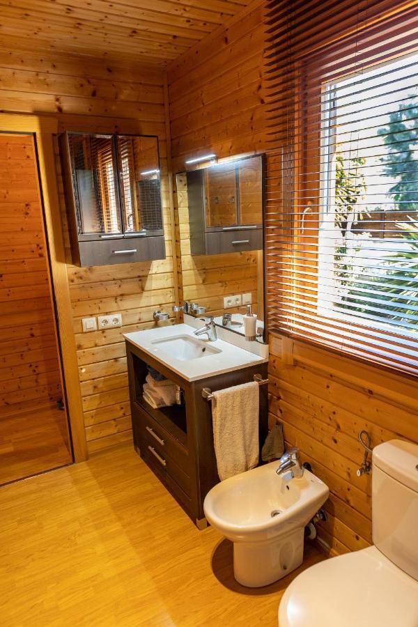 Casa De Madera En Calafell Villa Exteriör bild