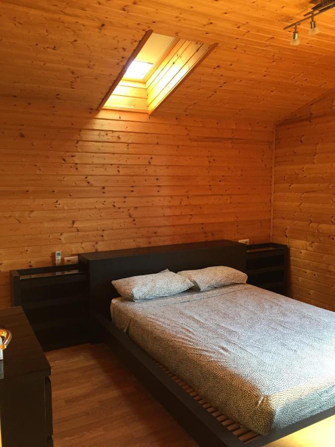 Casa De Madera En Calafell Villa Exteriör bild