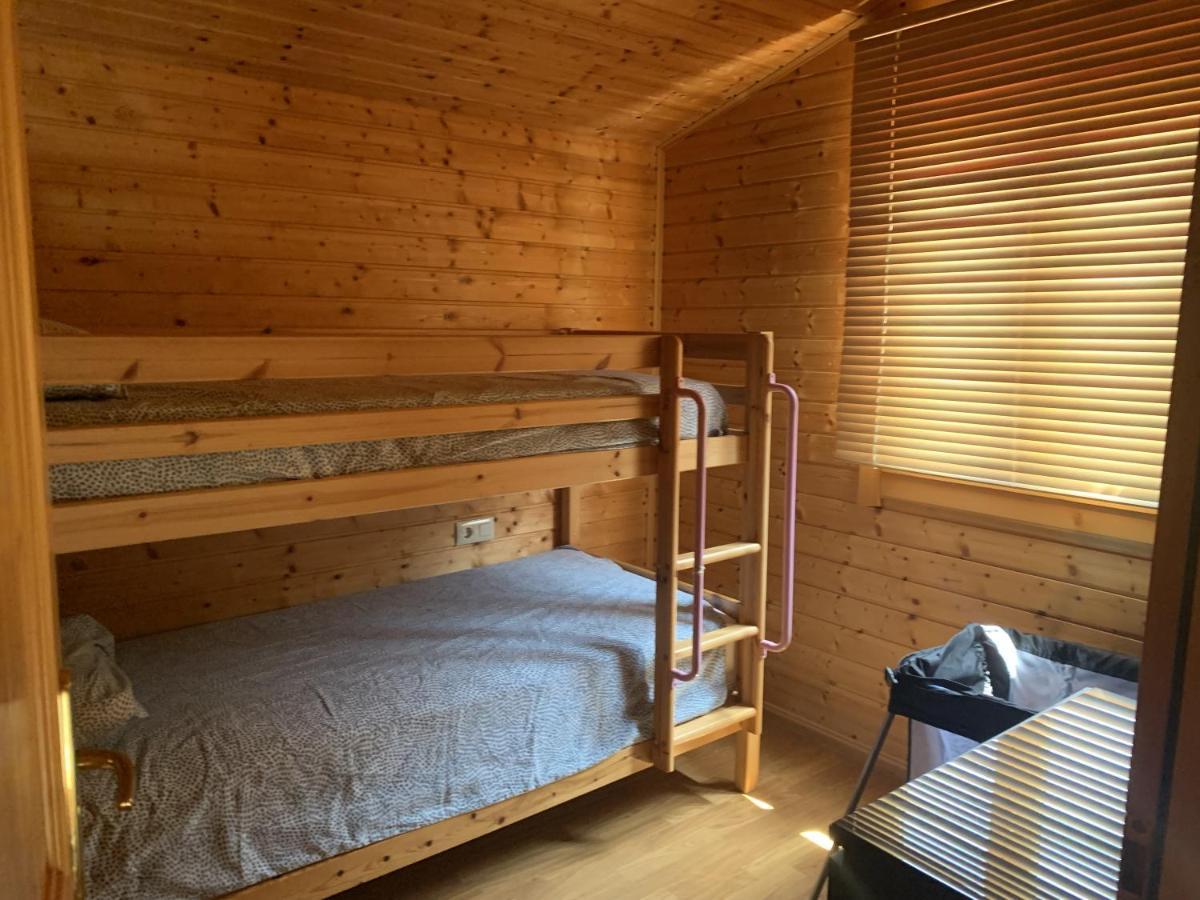 Casa De Madera En Calafell Villa Exteriör bild